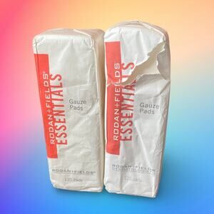 Rodan + Fields Essentials Gauze Pads 120 Count Each Lot of 2 Skin Care 240 Total